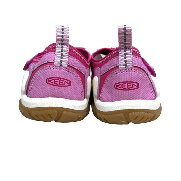 Keen Knotch Creek Sandal Quick Dry Bumper Toe Magenta Lilac Chiffon Girls Size 4 - Picture 2 of 7